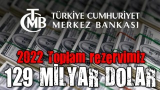 Merkez Bankası'nın 2022 bilançosu belli oldu! Rezervler yılı 129 milyar dolarla kapattı