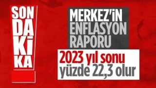 Merkez Bankası'nın yıl sonu enflasyon tahmini: Yüzde 22,3