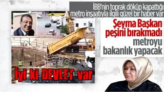 Şeyma Döğücü, İBB'nin metroyu toprak dökerek kapatma sürecini anlattı