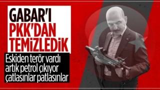 Süleyman Soylu: Gabar'da eskiden terör vardı, şimdi petrol çıkıyor