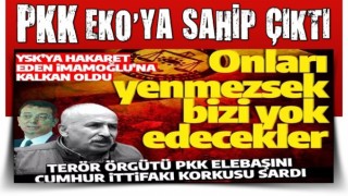 Terör örgütü PKK elebaşı Karasu'yu Cumhur İttifakı korkusu sardı: Onları yenmezsek bizi yok edecekler