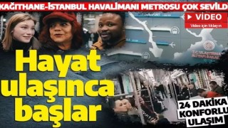 Türkiye'nin en hızlı metrosu çok beğenildi: Karaismailoğlu görüntüleri paylaştı