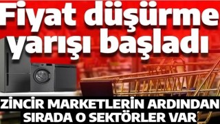 Zincir marketlerin fiyat sabitlemesi diğer sektörleri harekete geçirdi! İndirim bayramı yaşanacak