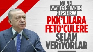 Cumhurbaşkanı Erdoğan'dan Millet İttifakı'na: PKK'lılara selam veriyorlar