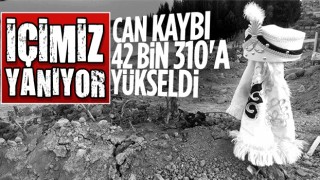 Deprem felaketinde 16. gün bilançosu: Can kaybı 42 bin 310'a yükseldi