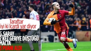 Galatasaray, geriye düştüğü maçta Ümraniyespor'u mağlup etti