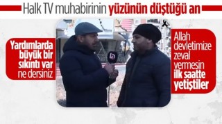 Halk TV'de 'devlet burada' çıkışı sunucuyu zor durumda bıraktı