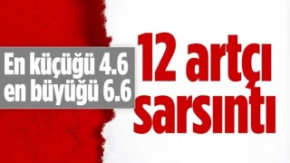 Kahramanmaraş ve Gaziantep'te artçı depremler