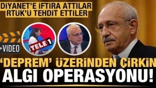 Tele1 ve Kılıçdaroğlu'ndan 'Deprem' algısı! Yayın durdurma kararını böyle çarpıttılar