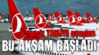 THY'den deprem bölgeleri için duyuru! Bu akşam başladı