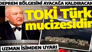 Uzman isim 'TOKİ bir Türk mucizesidir' dedi: Deprem bölgesini ayağa kaldıracak