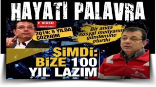 2019'da "İstanbul'un deprem sorununu 5 yılda çözerim" diyen İmamoğlu şimdi "100 yıl" dedi