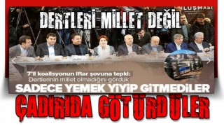 7'li koalisyonun şovu bitti, iftar çadırı gitti! Depremzedeler tepki gösterdi: Bu adamların derdinin millet olmadığını bir kez daha gördük .