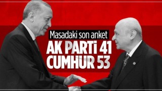 AK Parti'nin masasındaki son anket sonuçları