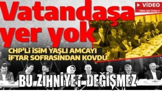 Altılı Masa'nın iftar yemeğinde büyük skandal! CHP'li Veli Ağbaba, yaşlı adamı böyle kovdu