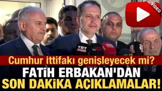 Cumhur İttifakı genişleyecek mi? Fatih Erbakan'dan son dakika açıklamalar!