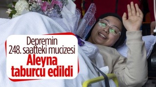 Depremin 248. saatteki mucizesi! Aleyna Ölmez tedavi gördüğü hastaneden taburcu edildi