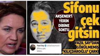 Fazıl Say'dan görülmemiş 'Kılıçdaroğlu' çarkı! Akşener'i yerin dibine soktu: Sifonu çek gitsin