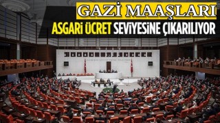 Gazi maaşları asgari ücret düzeyine çıkarılıyor