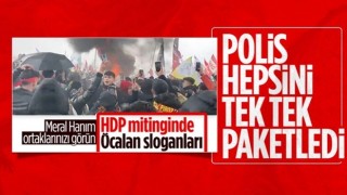 HDP'lilerin Nevruz kutlamasında PKK propagandası: Abdullah Öcalan için slogan atıldı