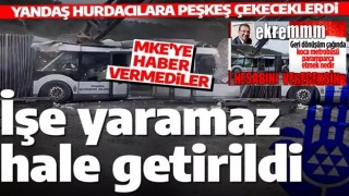 İBB'nin metrobüs parçalatma sebebi ortaya çıktı: Tip dışı bırakmak!