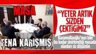 Karamollaoğlu'dan Akşener'e: Yeter artık sizden çektiğimiz