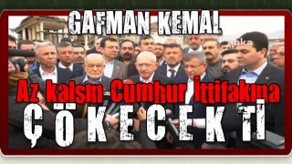 Kemal Kılıçdaroğlu'nun Cumhur İttifakı gafı