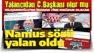 Kılıçdaroğlu'nun vaatleri 'namus sözü'nü hatırlattı: İnanan yine mağdur olacak