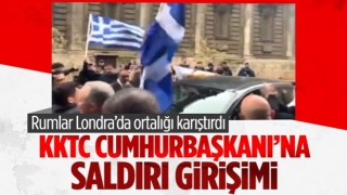 KKTC Cumhurbaşkanı Ersin Tatar'a Londra'da saldırı girişimi