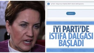 Meral Akşener 6'lı masadan ayrıldı! İyi Parti'de istifa dalgası başladı