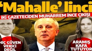 Muharrem İnce Nevşin Mengü ve Fatih Portakal'a kapıştı