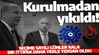 Seçime sayılı günler kala bir ittifak daha dağıldı! "24 saat önce ayrıldı"