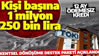 Son dakika: Kentsel dönüşüme destek paketinin detayları belli oldu