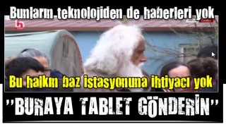 Suavi'den akıllara zarar iddia: Bu halkın baz istasyonuna ihtiyacı yok tablet gönderin