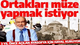 Temel Karamollaoğlu'ndan dikkat çeken 'Ayasofya' mesajı