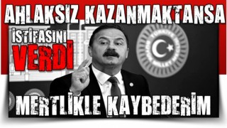 Yavuz Ağıralioğlu'ndan istifa açıklaması: Ahlaksızca kazanmaktansa...!