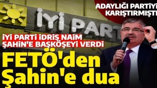 Adaylığı partide krize neden olmuştu! Firari FETÖ imamı İYİ Partili İdris Naim Şahin'e dua istedi!