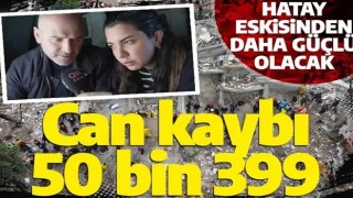 Bakan Soylu açıkladı: Depremde can kaybı 50 bin 399 oldu