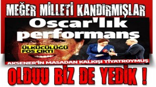 Baraj altında kalmaktan korkan İYİ Parti'den akıllara ziyan sözler! Müsavat Dervişoğlu'nun iddiları alay konusu oldu: Meğer Akşener tiyatro oynamış .