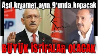 CHP'li isim itiraf etti! Partide kıyamet kopacak...Büyük istifalar geliyor