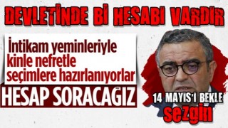 CHP'li Sezgin Tanrıkulu tehdit savurdu! '14 Mayıs'ta Demirtaş için hesap soracağız'