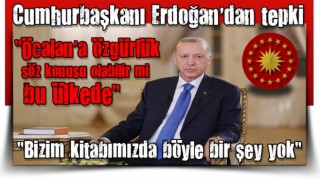 Cumhurbaşkanı Erdoğan'dan Millet İttifakı'nın Öcalan'a özgürlük vaadine tepki