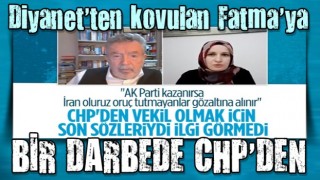 Diyanet'ten ihraç edilen Fatma Yavuz'a bir darbe de CHP'den geldi