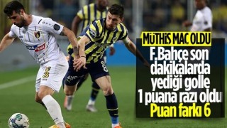 Fenerbahçe ile İstanbulspor berabere kaldı