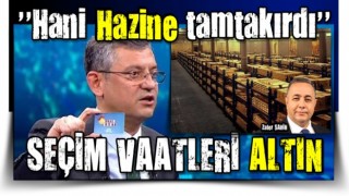 Hazine’de bizim altınlar var ya!