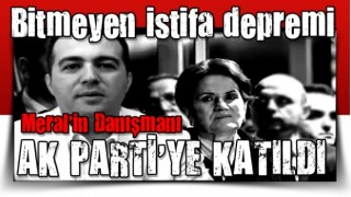 İYİ Parti'de bitmeyen istifa depremi! Meral Akşener'in Danışmanı Hasan Sami Özvarinli AK Parti'ye katıldı .