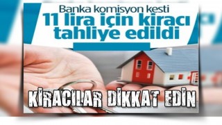 İzmir'de 11 lirayı eksik gönderdiği için evinden tahliye edildi