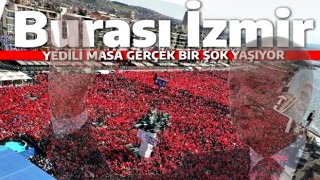 İzmir'de AK Parti miting alanı hınca hınç doldu!