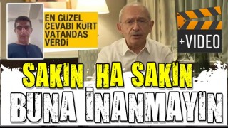 Kılıçdaroğlu'nun algı siyasetine en güzel cevabı Kürt vatandaşı verdi