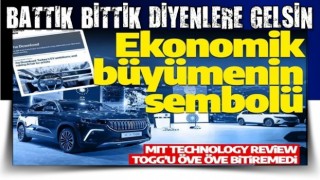 MIT Technology Review'dan çarpıcı TOGG analizi: Gelecekteki ekonomik büyümenin bir sembolü